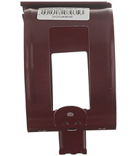 Кронштейн хомут труб Grand Line металлический на деревянную стену d90 мм красное вино RAL 3005