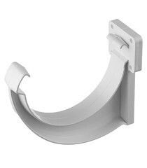 Изображение товара Кронштейн желоба Docke Lux пластиковый d140 мм пломбир RAL 9003