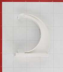 Кронштейн желоба Docke Lux пластиковый d140 мм пломбир RAL 9003 - фото 4