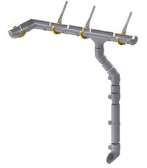 Кронштейн желоба Docke Lux пластиковый d140 мм пломбир RAL 9003 - фото 5