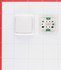 Выключатель Hegel Alfa одноклавишный накладной белый (ВА10-113) - фото 2