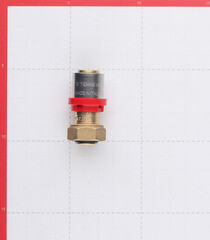 Соединитель прямой Tiemme с накидной гайкой под евроконус 20(пресс) х 1/2 ВР(г) - фото 3