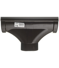 Воронка желоба Docke Lux пластиковая d140-100 мм шоколад RAL 8019 - фото 6