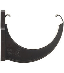 Кронштейн желоба Docke Lux пластиковый d140 мм шоколад RAL 8019 - фото 2