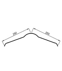 Конек Ондулин зеленый 1 м - фото 3