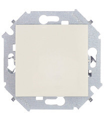 Изображение товара Переключатель Simon 15 одноклавишный встраиваемый слоновая кость (1591201-031)