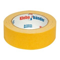 Лента двусторонняя Klebebander ткань 38мм, 5м