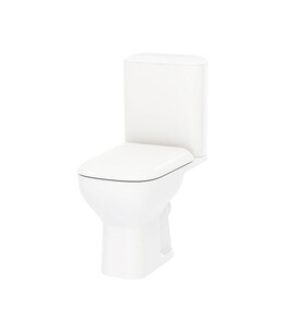 Унитаз-компакт AM.PM Like C808607SC с горизонтальным выходом дюропласт с микролифтом
