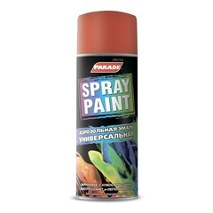 Эмаль аэрозольная Parade Spray Paint темно-красная 0,4л