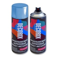 Эмаль Decorix металлик синяя аэрозоль 520мл