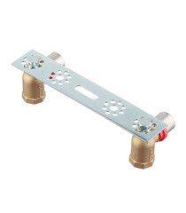 Планка монтажная Tiemme с двумя водорозетками 20(пресс) х 1/2 ВР(г) - фото 5