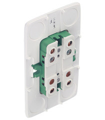 Розетка Hegel Alfa накладная белая (РА16-143) - фото 2