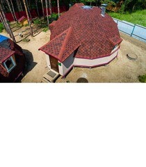 Черепица гибкая Шинглас Финская соната красная 3 кв.м - фото 2