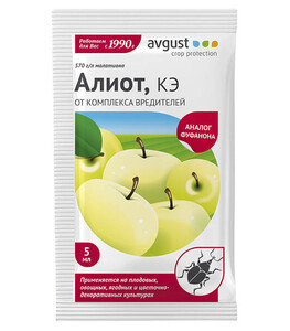Средство от комплекса вредителей Avgust Алиот 5 мл — купить в Санкт ...