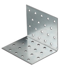 Изображение товара Уголок соединительный оцинкованный 80х80х100х2 мм