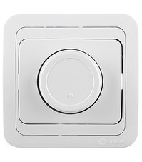 Диммер Makel Mimoza одноклавишный встраиваемый белый (12011)
