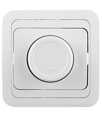 Изображение товара Диммер Makel Mimoza одноклавишный встраиваемый белый (12011)