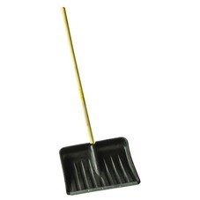 Лопата снегоуборочная 500х390 мм деревянный черенок
