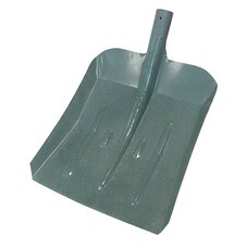 Лопата снегоуборочная 390х370 мм маталлическая