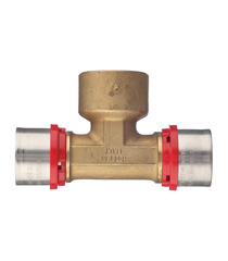 Тройник Tiemme 32(пресс) х 1 ВР(г) х 32(пресс) - фото 3