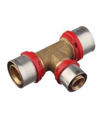 Тройник Tiemme 32(пресс) х 26(пресс) х 32(пресс) - фото 1