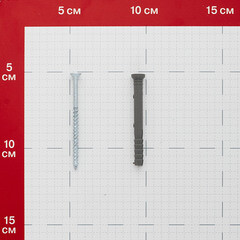 Дюбель-гвоздь 6x60 мм потайная манжета полипропилен (100 шт.) - фото 2