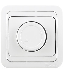 Изображение товара Диммер Makel Mimoza одноклавишный встраиваемый белый (12093)