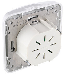 Диммер Makel Mimoza одноклавишный встраиваемый белый (12093) - фото 5