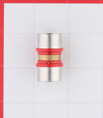 Соединитель прямой Tiemme 32(пресс) х 32(пресс) - фото 2