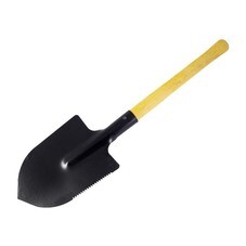 Лопатка туристическая универсальная 590 мм с пилой