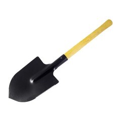 Лопатка туристическая универсальная 590 мм с пилой