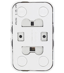 Розетка Makel Siva Ustu накладная белая (45182) - фото 3