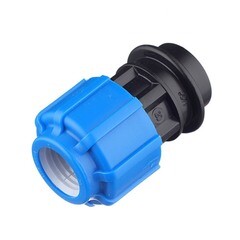 Муфта ПНД ТПК-Аква компрессионный 1/2 ВР(г) х 20 мм