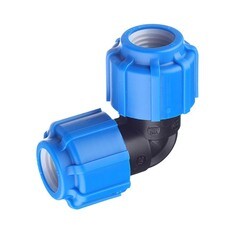 Угол ПНД ТПК-Аква компрессионный 20х20 мм