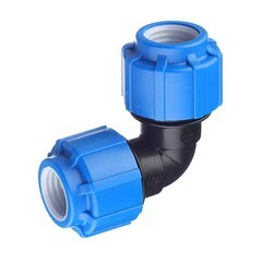 Угол ПНД ТПК-Аква компрессионный 25х25 мм