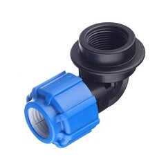 Угол ПНД ТПК-Аква компрессионный 20 мм х 3/4 ВР(г)