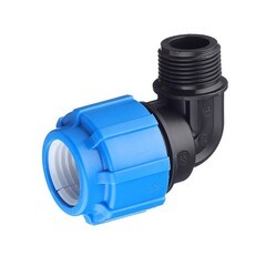 Угол ПНД ТПК-Аква компрессионный 32 мм х 1 НР(ш)