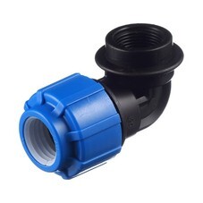 Угол ПНД ТПК-Аква компрессионный 25 мм х 3/4 ВР(г)