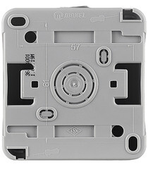 Выключатель Makel одноклавишный накладной серый (36064001) - фото 2