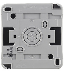 Выключатель Makel двухклавишный накладной серый (36064003) - фото 5