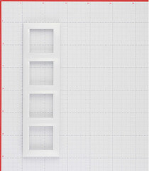 Рамка Simon 15 четырехместная белая (1500640-030) - фото 4