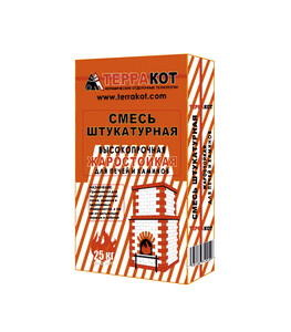 Смесь штукатурная Терракот жаростойкая 25 кг — купить в Санкт ...
