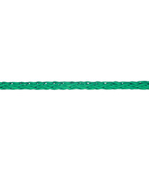 Шнур вязаный полипропиленовый 8 прядей зеленый d3 мм
