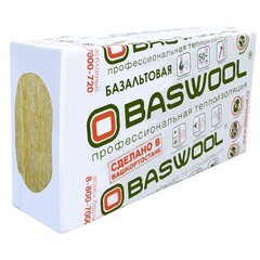 Утеплитель Baswool Вент Фасад 70 100х600x1200 мм 12 кв.м