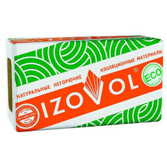 Утеплитель Izobel теплозвукоизоляционная 1200х600х50 мм 8 шт 50 кг/м3