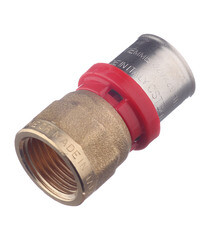 Соединитель прямой Tiemme 20(пресс) х 1/2 ВР(г) - фото 3