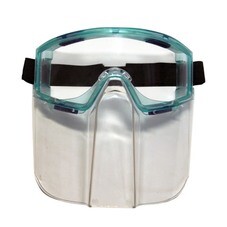 Очки защитные "Панорама" с лицевым щитком, (шт.)