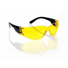 Очки защитные удар.проч. Поликарбонат открытого типа, желтые, (шт.)