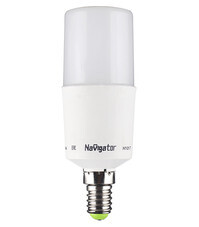 Лампа светодиодная Navigator E14  4000К 10 Вт 176-264 В трубка матовая
