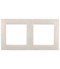 Изображение товара Рамка Simon 15 двухместная слоновая кость (1500620-031)